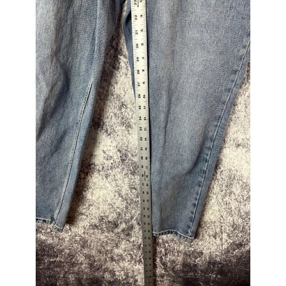 Vintage Union Bay Jeans Womens 11 Blue Denim High Rise Mom 80s Retro Tapered - Picture 5 of 14